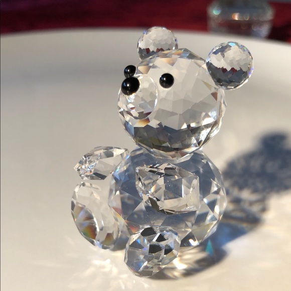 Swarovski Other - 1988 SWAROVSKI CRYSTAL TEDDY BEAR FIGURINE